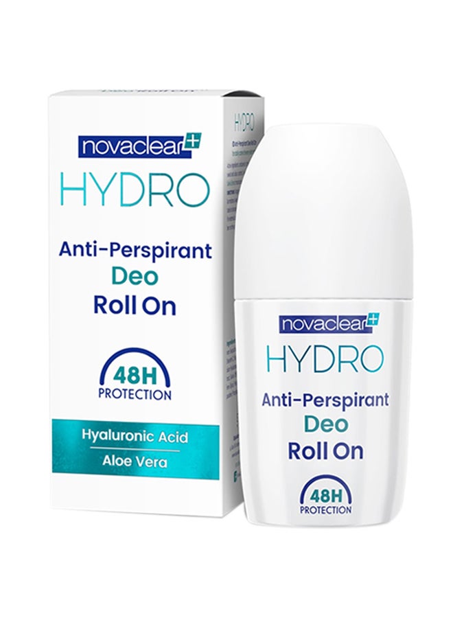 Hydro Anti Perspirant Deo Roll On White 50ml