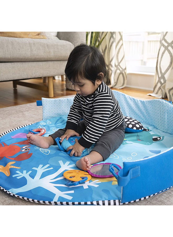 Under The Sea Lights And Sounds Activity Gym 81.28x46.26x81.28cm