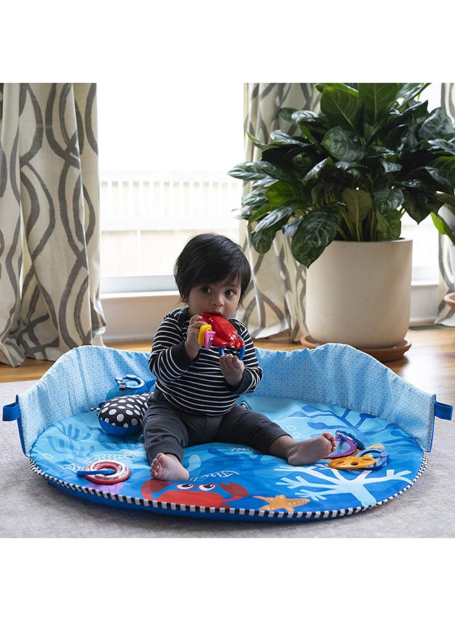Under The Sea Lights And Sounds Activity Gym 81.28x46.26x81.28cm