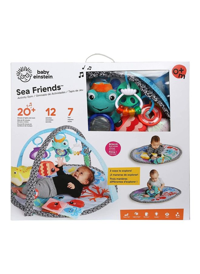 Sea Friends Activity Gym 63.25x8.13x55.37cm