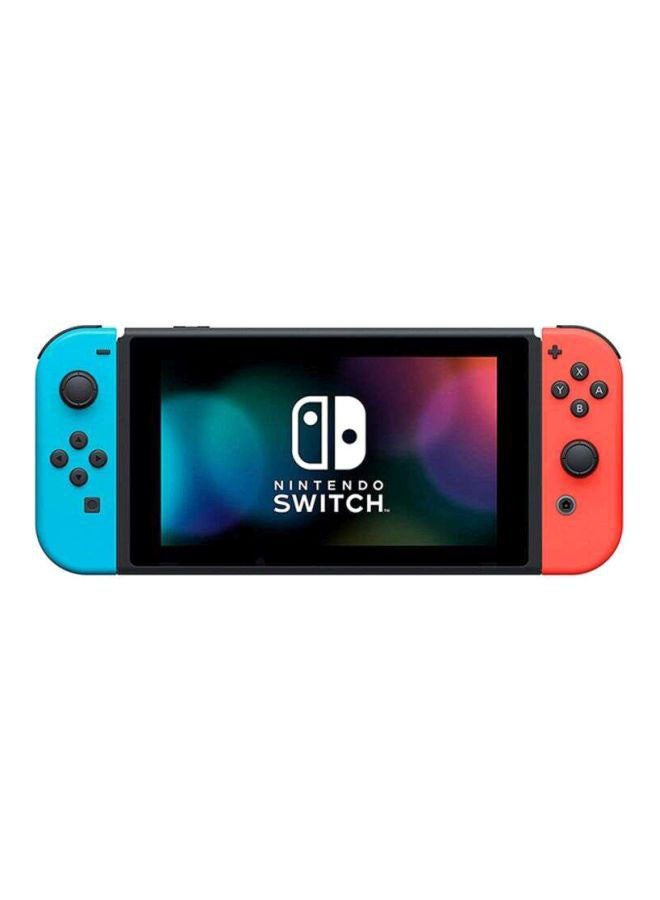 Switch Console (Extended Battery) with Neon Blue and Red Joy‑Con