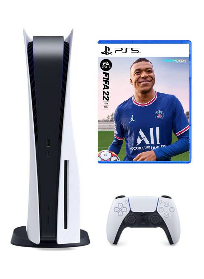 PlayStation 5 Console (Disc Version) With FIFA 22