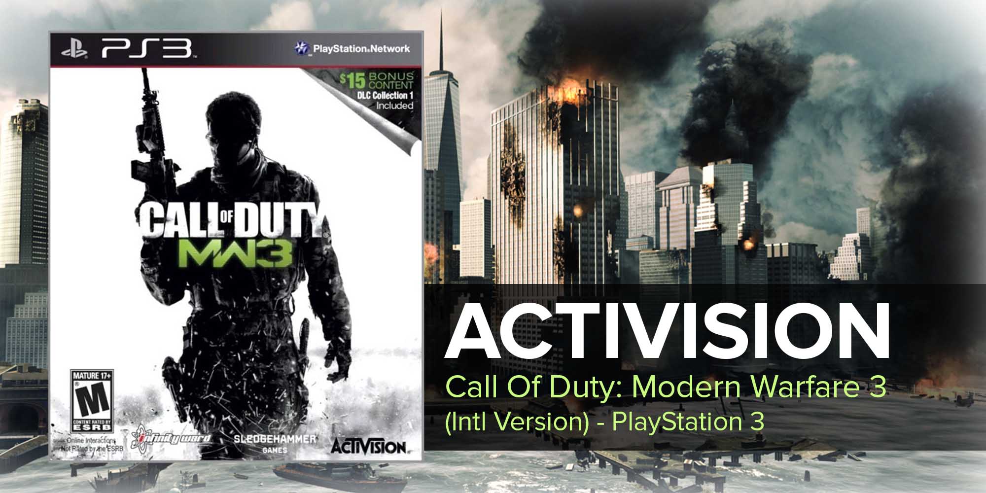 Call Of Duty: Modern Warfare 3 (Intl Version) - Action & Shooter - PlayStation 3 (PS3)