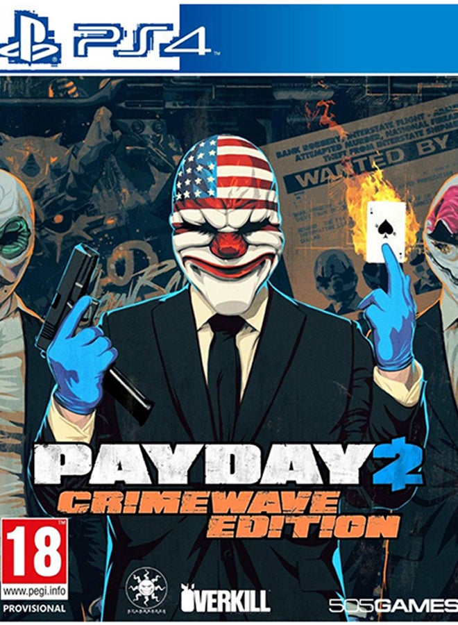 Payday 2 - (Intl Version) - Action & Shooter - PlayStation 4 (PS4)