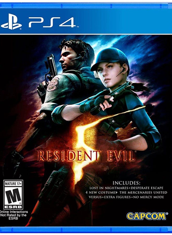 Resident Evil 5 (Intl Version) - action_shooter - playstation_4_ps4