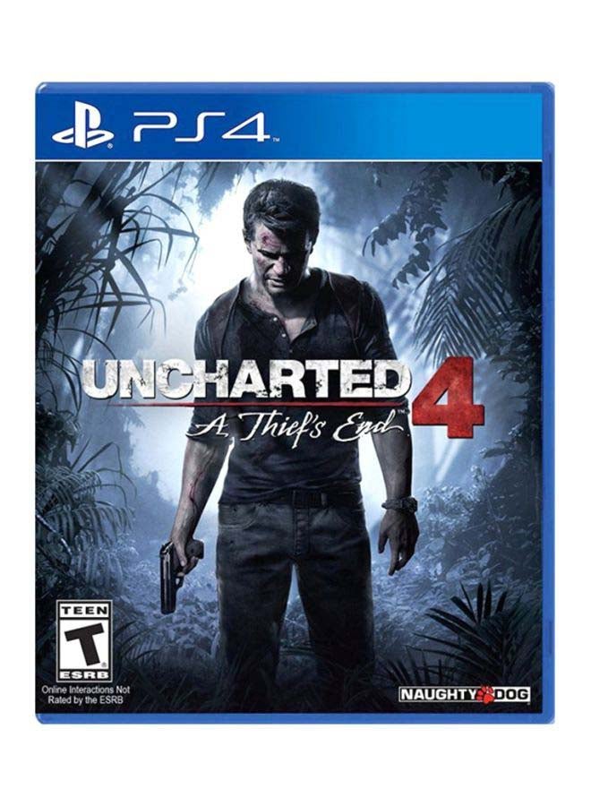 Uncharted 4: A Thief's End (Intl Version) - Action & Shooter - PlayStation 4 (PS4)
