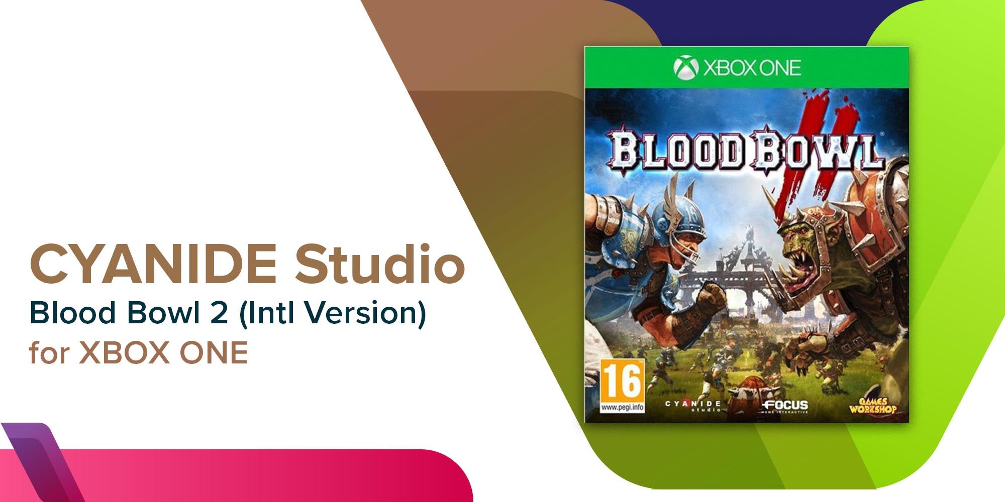 Blood Bowl 2 (Intl Version) - Strategy - Xbox One