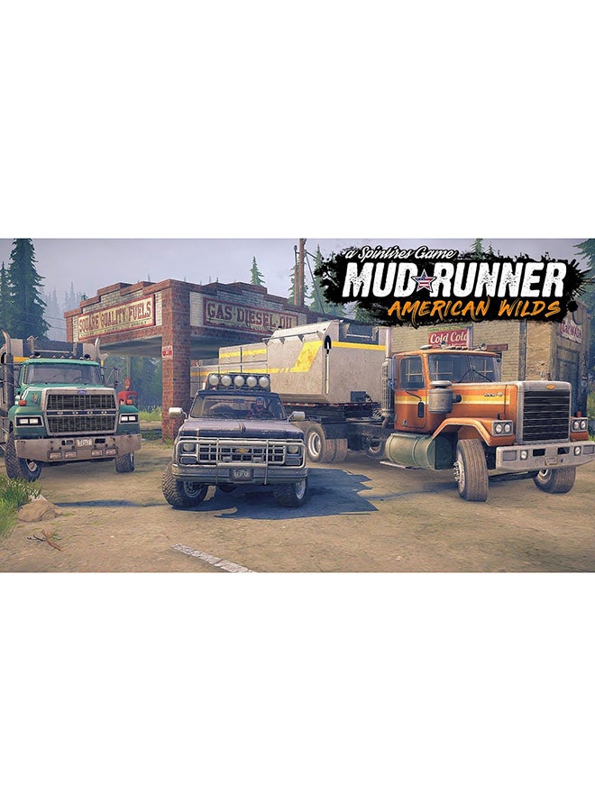 A Spintires Mud Runner American Wilds(Intl Version) - Adventure - PlayStation 4 (PS4)
