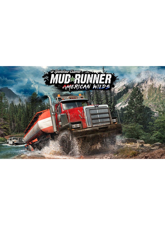 A Spintires Mud Runner American Wilds(Intl Version) - Adventure - PlayStation 4 (PS4)