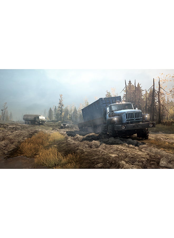 A Spintires Mud Runner American Wilds(Intl Version) - Adventure - PlayStation 4 (PS4)