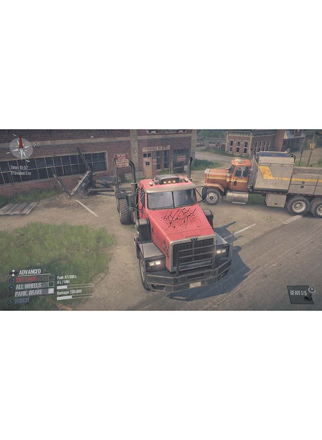 A Spintires Mud Runner American Wilds(Intl Version) - Adventure - PlayStation 4 (PS4)