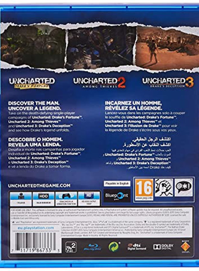 Uncharted The Nathan Drake Collection (Intl Version) - Action & Shooter - PlayStation 4 (PS4)