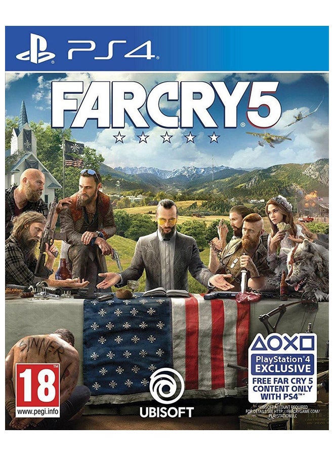 Farcry 5 - (Intl Version) - Action & Shooter - PlayStation 4 (PS4)