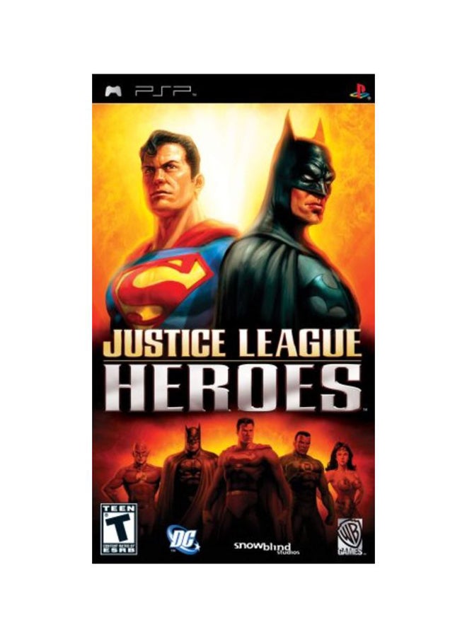 Justice League Heroes (Intl Version) - Role Playing - PlayStation Portable (PSP)