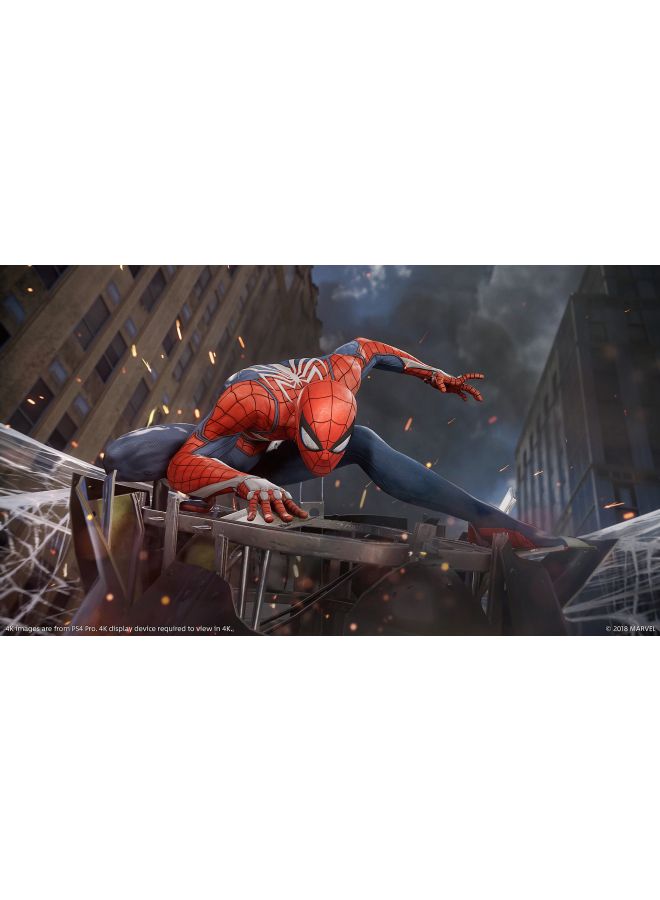 Marvel Spider-Man (Intl Version) With DualShock 4 Wireless Controller - adventure - playstation_4_ps4