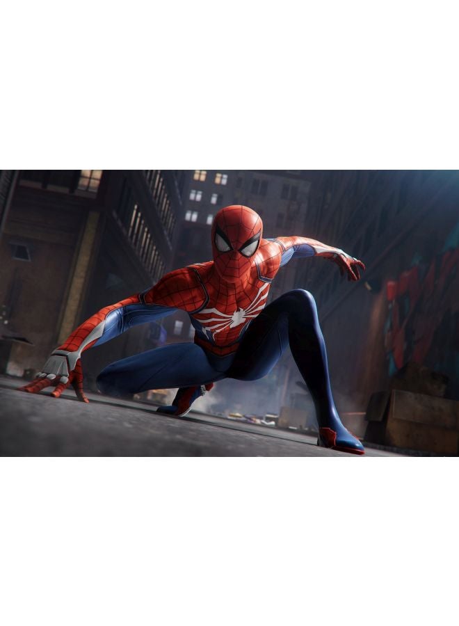 Marvel Spider-Man (Intl Version) With DualShock 4 Wireless Controller - adventure - playstation_4_ps4