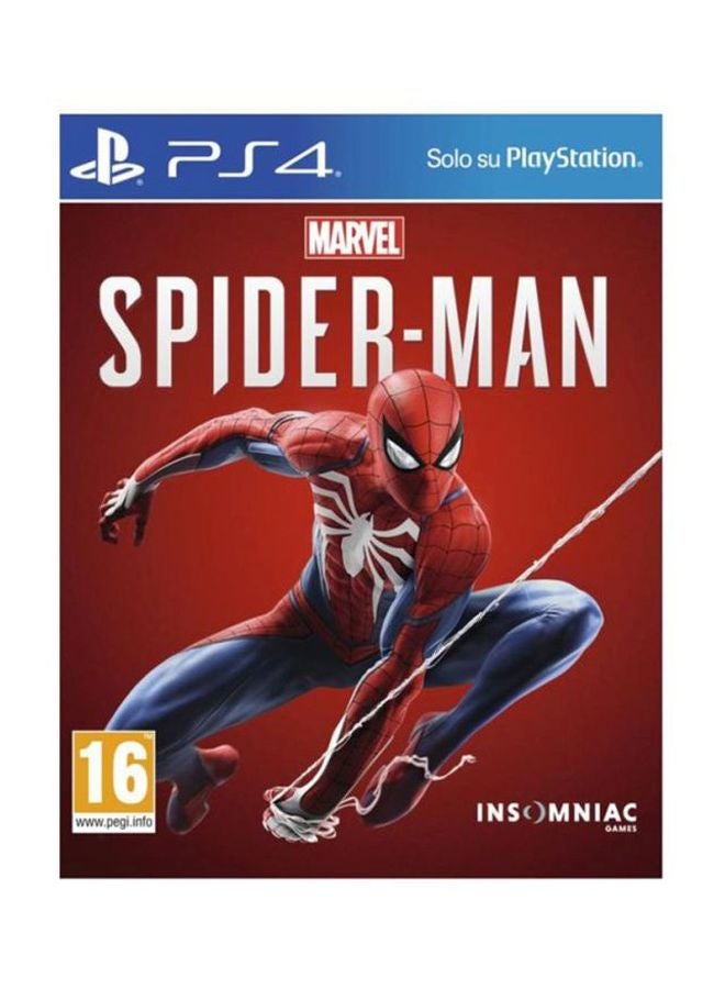 Marvel Spider-Man (Intl Version) With DualShock 4 Wireless Controller - adventure - playstation_4_ps4