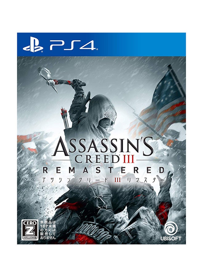 Assassin's Creed III: Remastered (Intl Version) - PlayStation 4 (PS4)