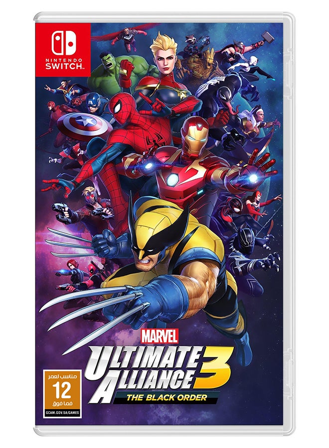 Marvel Ultimate Alliance 3 : The Black Order - English/Arabic - (KSA Version) - Adventure - Nintendo Switch