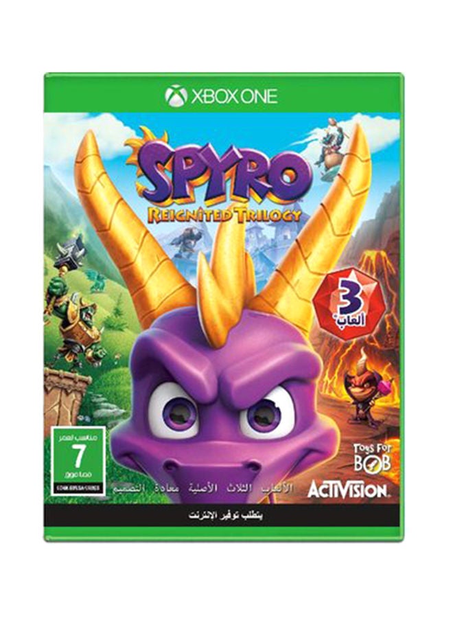 Playstation 4 Spyro Reignited Trilogy - adventure - playstation_4_ps4