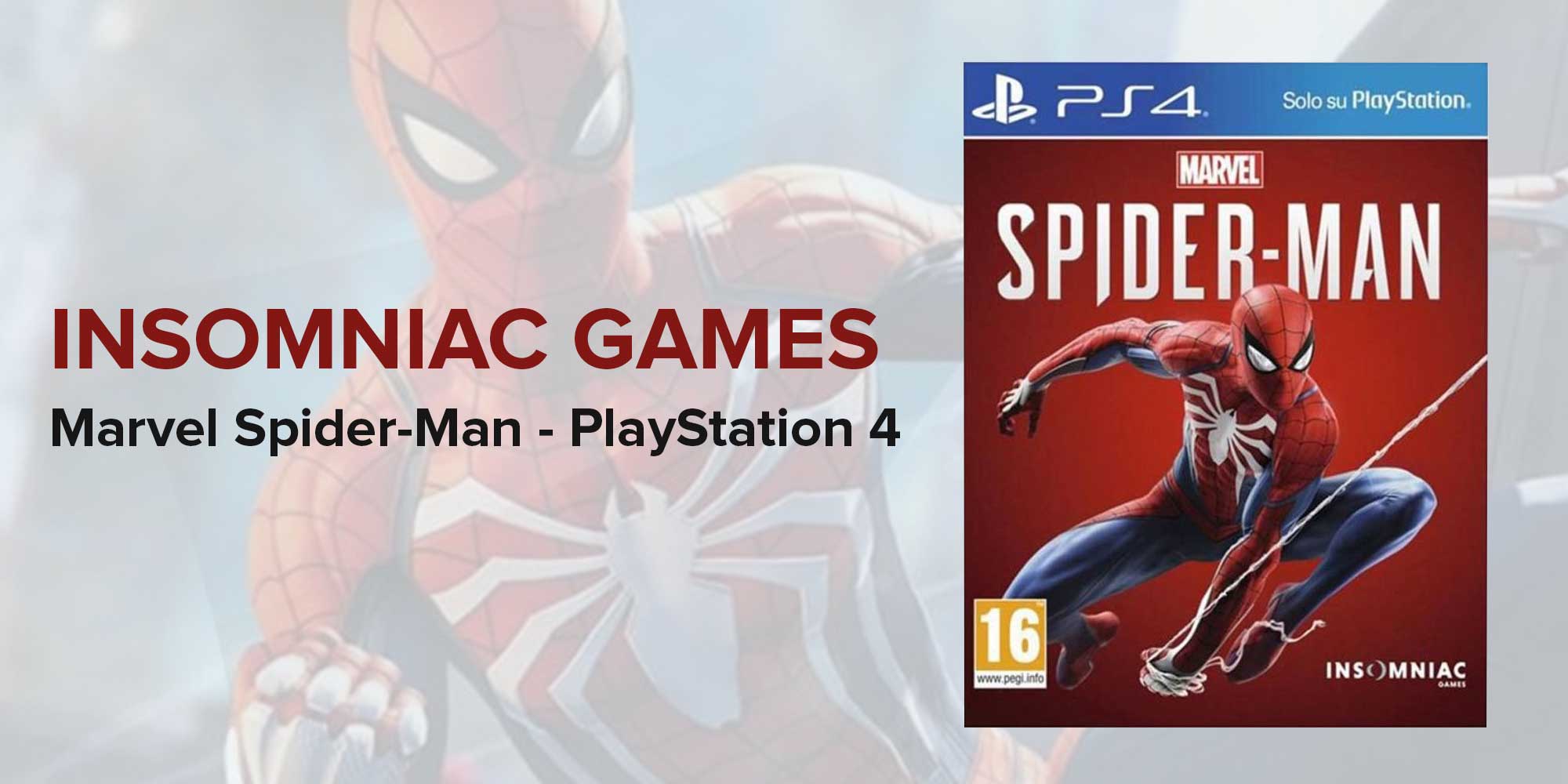 Marvel Spider-Man (Intl Version) - Role Playing - PlayStation 4 (PS4)