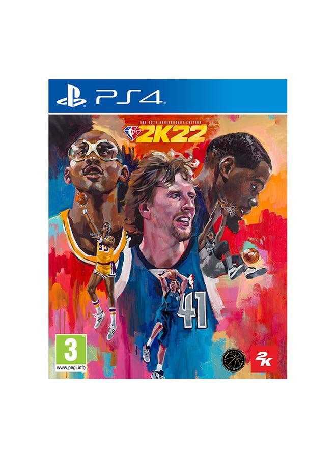 NBA 2K22 75th Anniversary - (Intl Version) - PlayStation 4 (PS4)