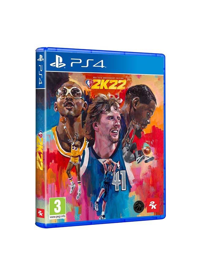 NBA 2K22 75th Anniversary - (Intl Version) - PlayStation 4 (PS4)