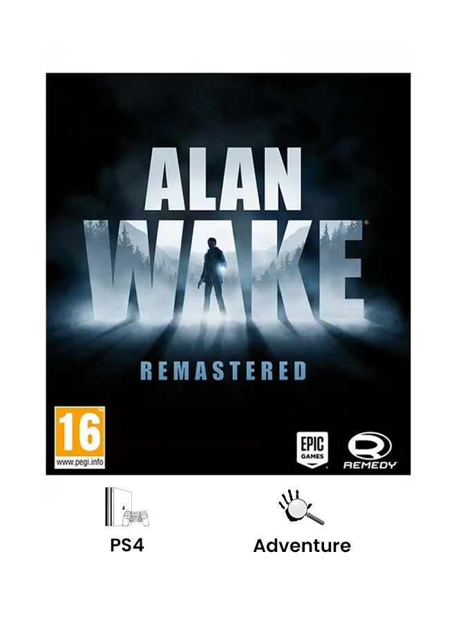 Alan Wake Remastered- (Intl Version) - Adventure - PlayStation 4 (PS4)