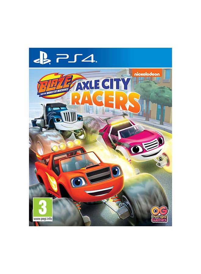 Blaze And The Monster Machines Axle City Racers 3GLEBLAZE1 - PlayStation 4 (PS4)
