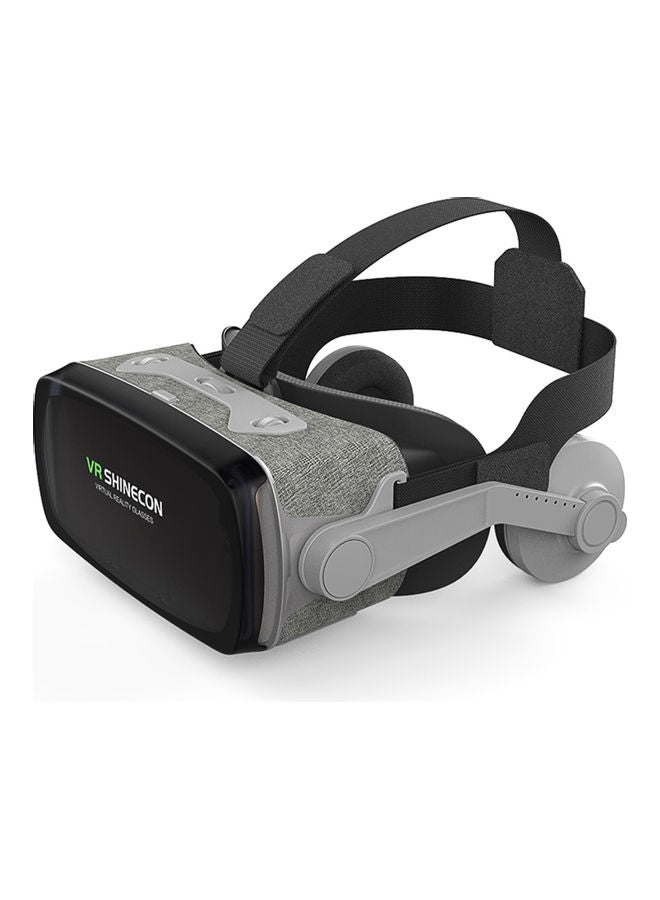 VR Eye Protected Virtual Reality Headset Grey/Black