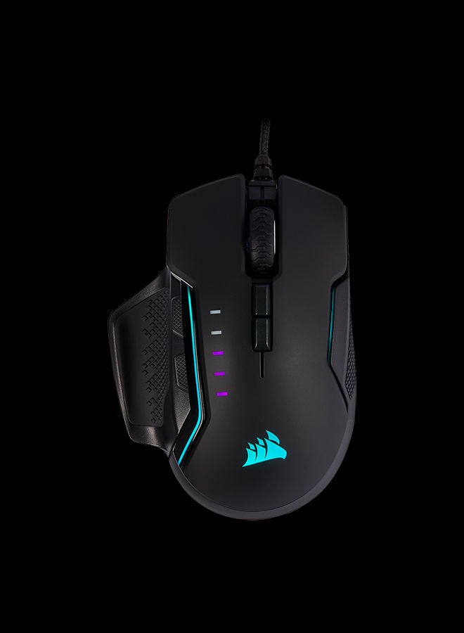 Glaive Pro RGB Gaming Mouse Black/Blue