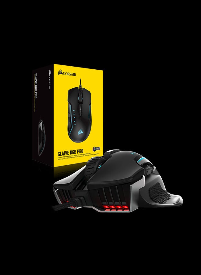 Glaive Pro RGB Gaming Mouse Black/Blue