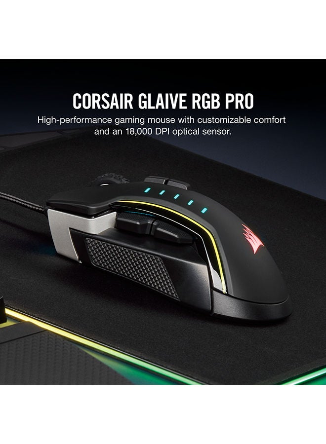 Glaive Pro RGB Gaming Mouse Black/Blue