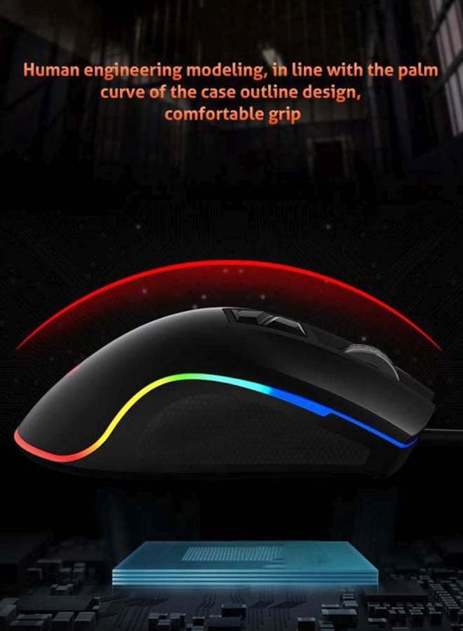 Hera Wired Gaming Mouse Black/Red