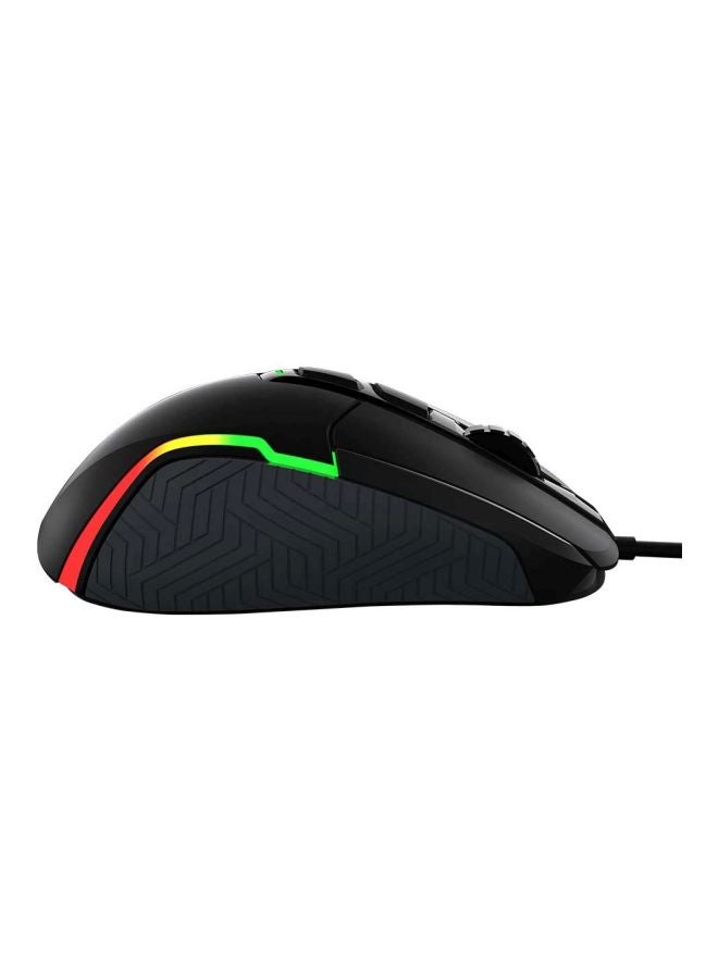 Poseidon Pro Wired Gaming Mouse Black/Red