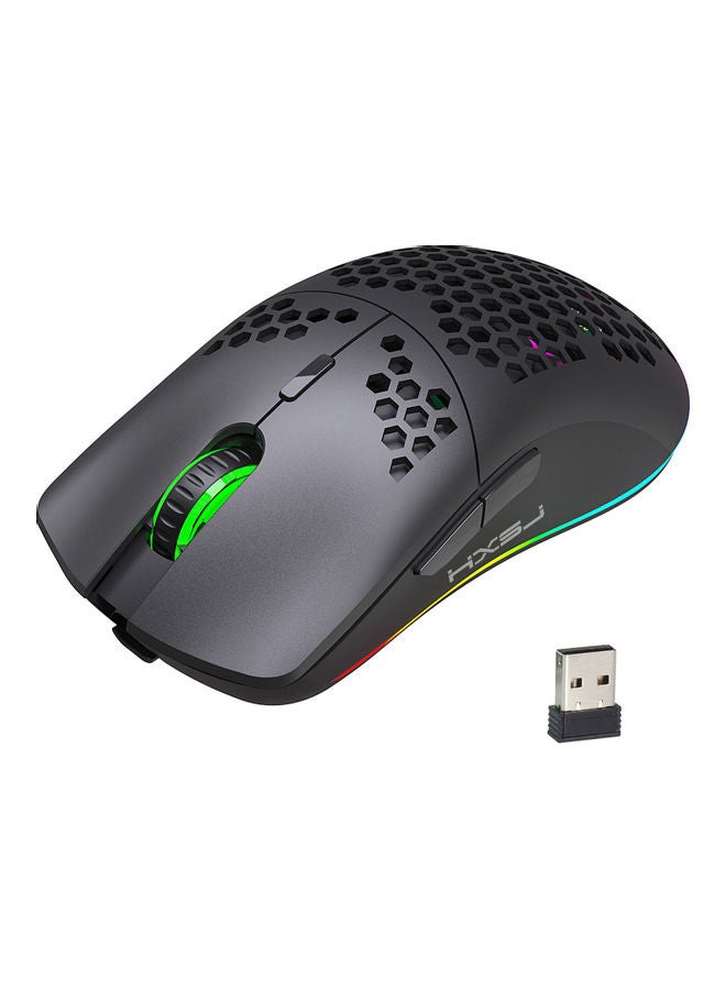 Ergonomic Design 2.4G Wireless RGB Gaming Mouse With Nano Receiver
