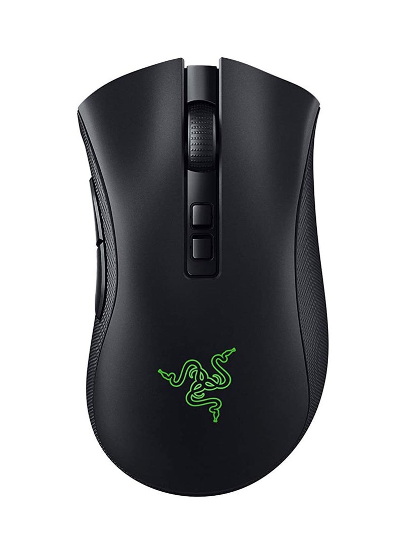 DeathAdder V2 Pro Wireless Gaming Mouse: 20K DPI Optical Sensor - 3x Faster Than Mechanical Optical Switch - Chroma RGB Lighting - 70 Hr Battery Life - 8 Programmable Buttons - Classic Black