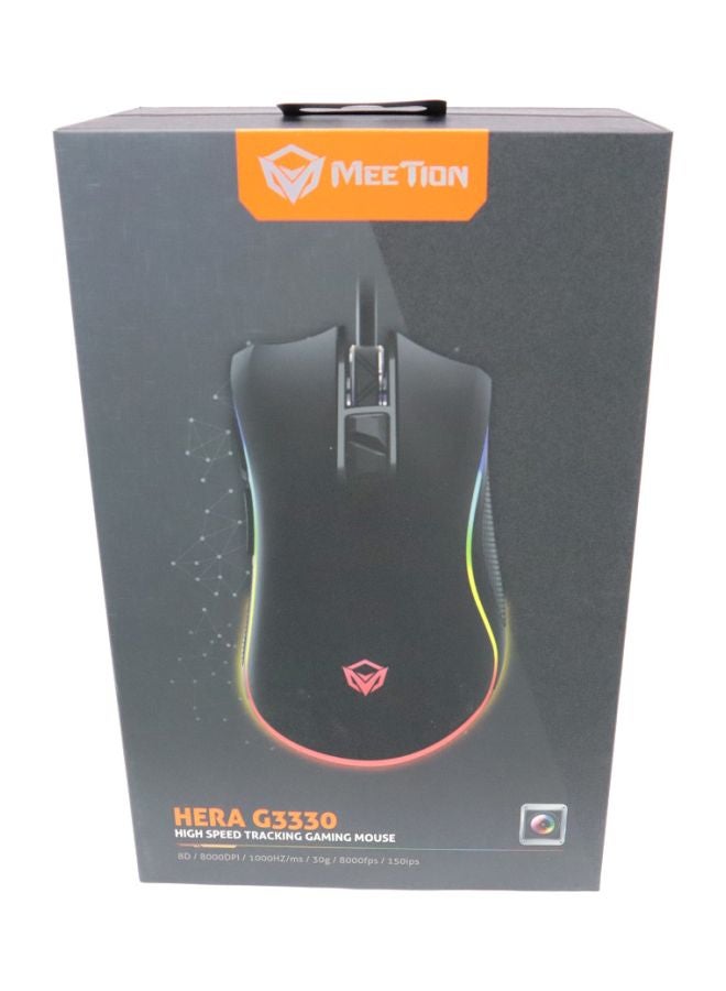 Hera Wired Gaming Mouse Grey