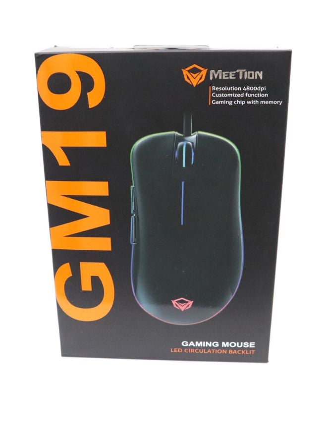 Wired LED Gaming Mouse Black