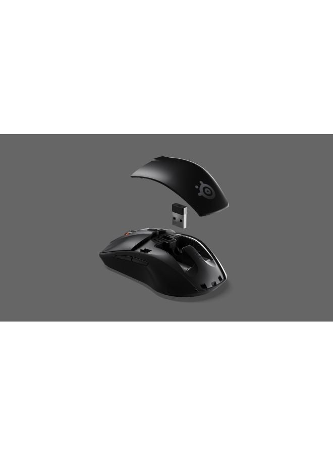 Rival 3 Wireless Black Gaming Mouse with 400+ Hour Battery Life, Dual Wireless 2.4 Ghz And Bluetooth 5.0, 60 Million Clicks and 18,000 Cpi