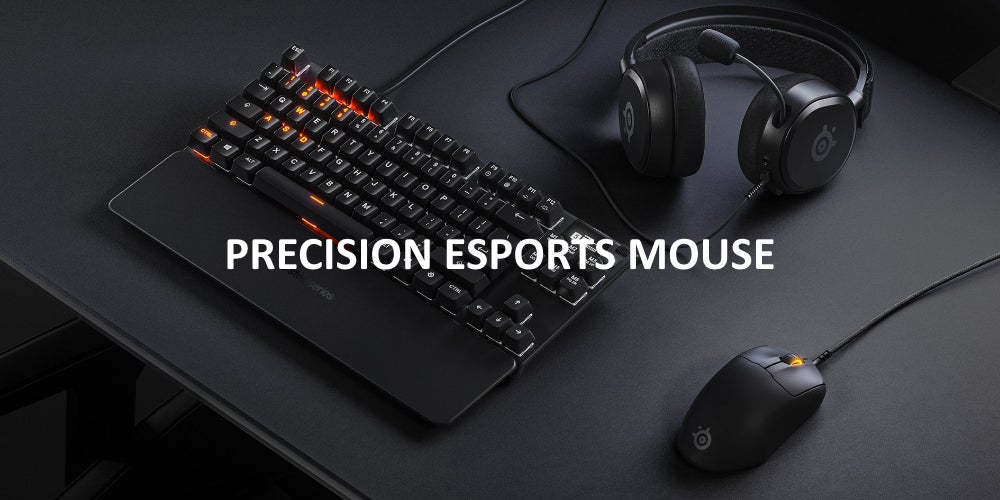 Prime Esports Performance Gaming Mouse With 18,000 Cpi Truemove Pro Optical Sensor and Magnetic Switches