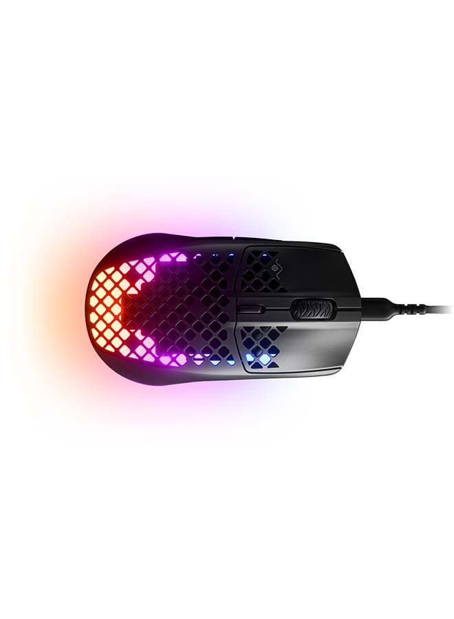 Aerox 3 Onyxsouiris Gaming Ultra Lightweight Wired Mouse with USB C Detachable Cable for Less Drag