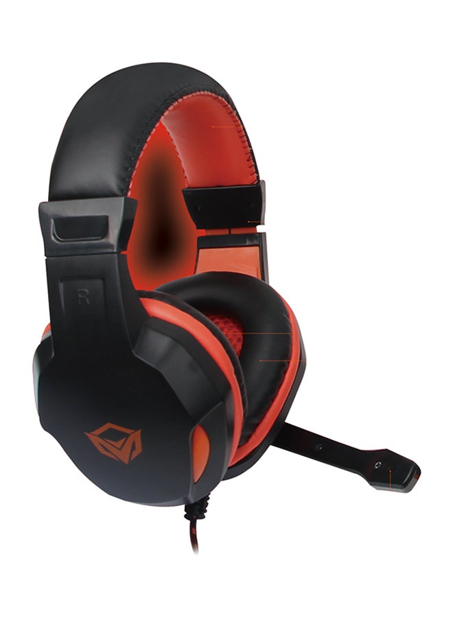 USB Keyboard With Over-Ear Gaming Headset/Mouse Pad/Mouse
