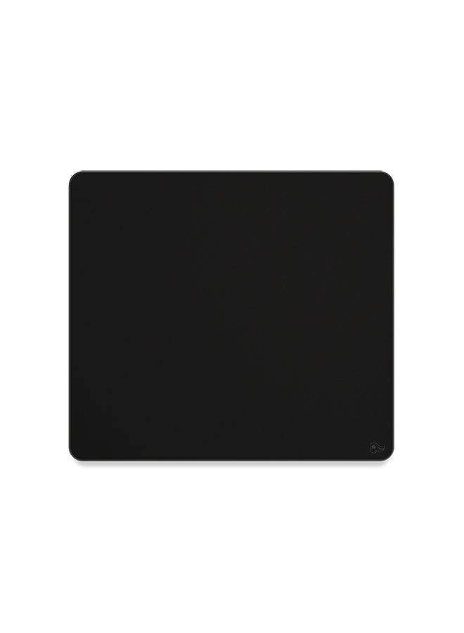 Glorious XL Heavy Gaming Mouse Mat/Pad - Stealth Edition - Extra 5mm Thick, Stitched Edges, Black Cloth Mousepad | 16