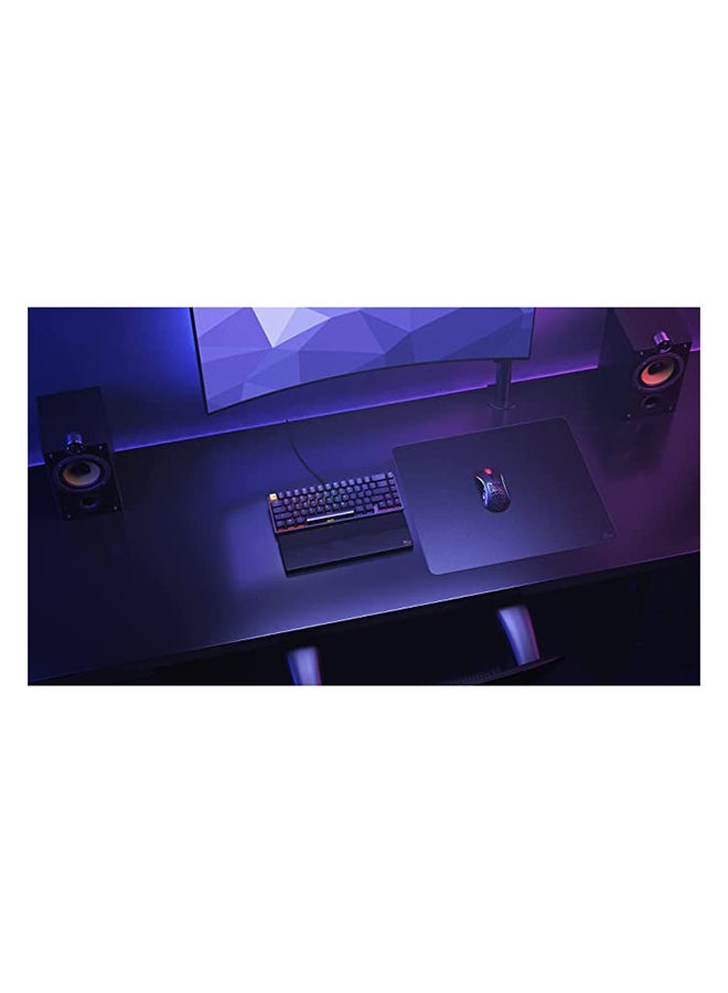 Glorious XL Heavy Gaming Mouse Mat/Pad - Stealth Edition - Extra 5mm Thick, Stitched Edges, Black Cloth Mousepad | 16