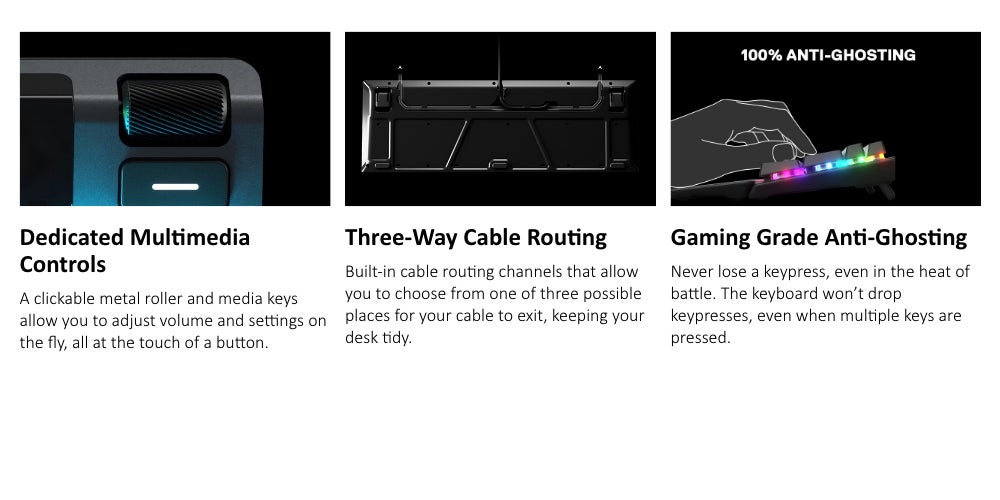 Apex 5 - Hybrid Mechanical Gaming Keyboard - Per-Key RGB Illumination - Oled Smart display - American (QWERTY) Layout PC