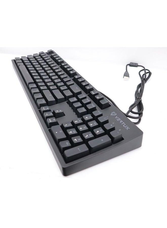 Tactical Mechanical Gaming Keyboard Black