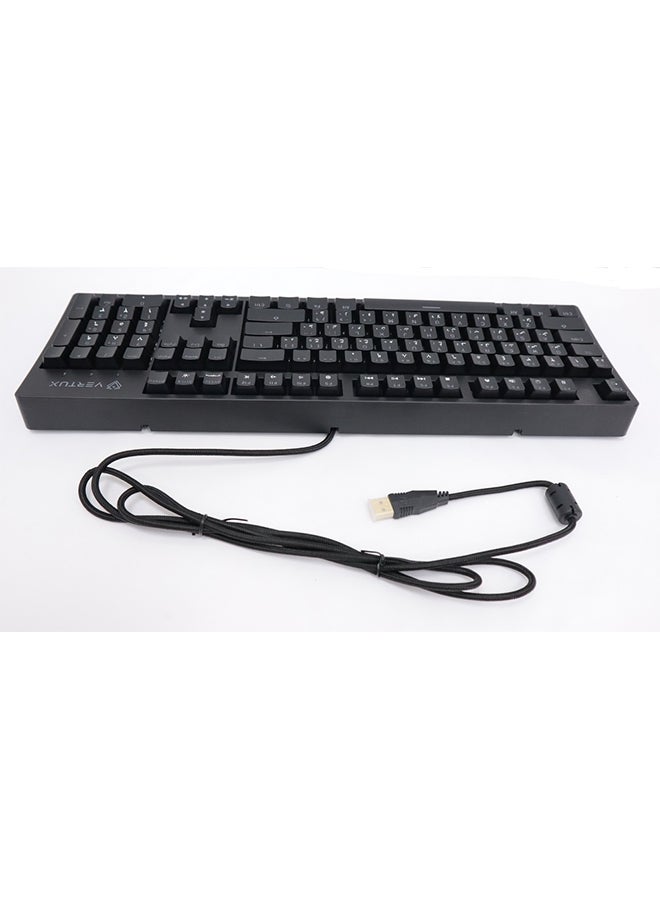 Tactical Mechanical Gaming Keyboard Black