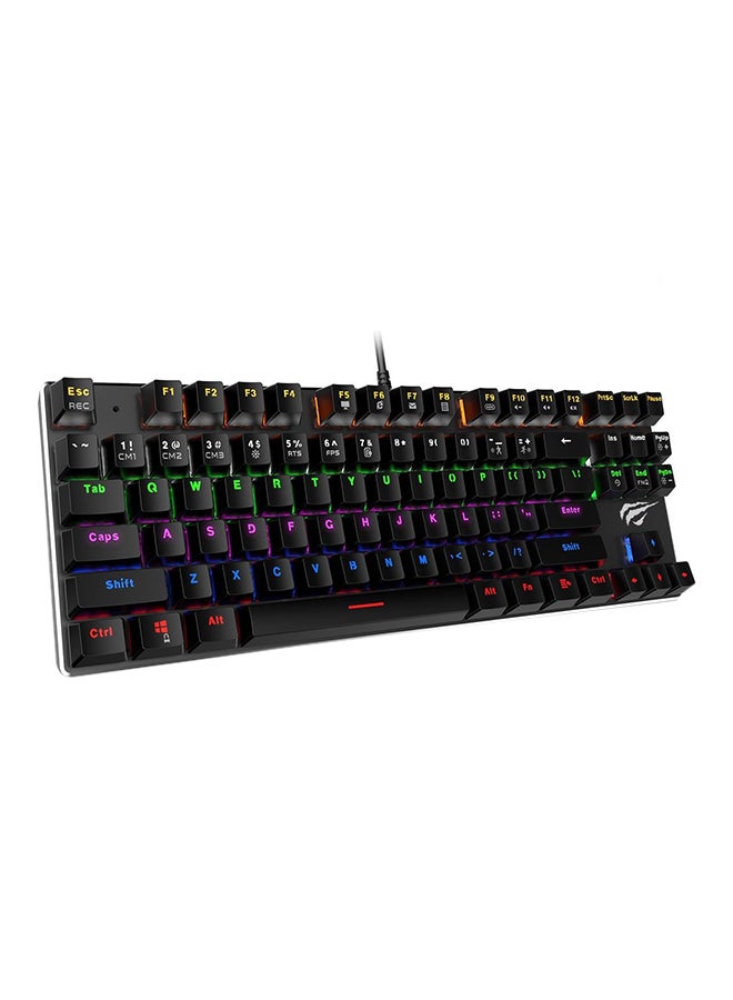 Hv Kb435L Ten Keyless Mechanical Keyboard Multicolour