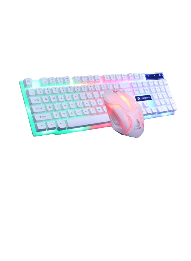 USB Wired Keyboard With Mouse Set